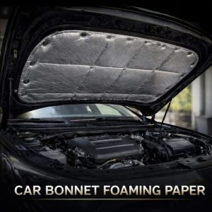 Car Bonnet Foaming Paper – Universal Heat & Sound Insulation Mat