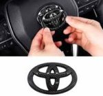 Toyota Carbon Fiber Steering Wheel Emblem