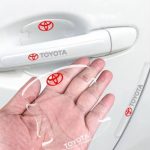 Car Door Handle Protector Soft Anti-Scratch Door Cup & Handle Print Protection Stickers – 8 pcs set