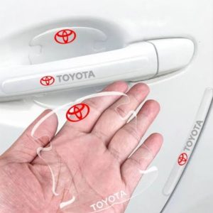 Car Door Handle Protector Soft Anti-Scratch Door Cup & Handle Print Protection Stickers – 8 pcs set