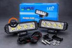 2 pcs light HJG 4 lench fog lamp for car & bike