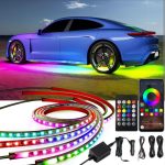 Underglow Kit for Car, Led Underglow Lights with App and Remote Control