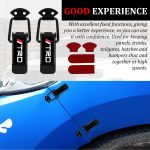 Car Bumper Security Hook Lock Clips Kit Quick Release Fasteners TRD Bumper Clips for Car Bumpers, Fenders, Trunk and Hatch Lids Compatible with All Cars (Set of 2) (TRD) - Image 5