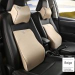 Memory Foam Car Seat Pillow – Car Neck & Lumbar Back Support Cushion - Image 2