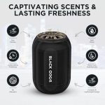 BLACK ODOR Premium Car Gel Air Freshener Stylish | Effective Long-Lasting Odor Eliminator & double-sided Tape | Car Interior Natural Fragrance Deodoriser (BO-08, 180g) (OUD Wood) - Image 4