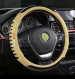 TRD Silicone & Carbon Fiber Leather Car Steering Wheel Cover – Sporty Design with Superior Grip - Image 3