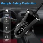 3in1 Car Pugan Charger 15A – Multi-Port Car Charging Solution - Image 5