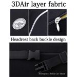 Memory Foam Car Seat Pillow – Car Neck & Lumbar Back Support Cushion - Image 6