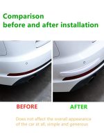 2pcs Car Bumper Protector Strip Guard Corner Protection Strips Scratch Protector Crash Anti Collision Auto Accessories - Image 4