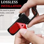 Car Bumper Security Hook Lock Clips Kit Quick Release Fasteners TRD Bumper Clips for Car Bumpers, Fenders, Trunk and Hatch Lids Compatible with All Cars (Set of 2) (TRD) - Image 3