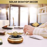 Solar Energy Toy, Car Air Freshener Dashboard Decoration Powered by Sunshine - Image 3