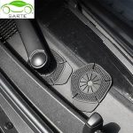 Car Wiper Hole Protector Pad Car Silicon Wiper Windshield Car Wiper Cover Dust Front Cover Car Wiper Protector Windscreen Car Protection Accessories Universal For Most Vehicles (Black 2Pcs) - Image 2