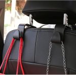 Car Seat Headrest Hooks, Black 4 Pack, Seat Hooks for Purses and Bags, Heavy Duty Purse Holder Bag Holder for Car, Space Saving Seat Hooks Purse Hanger for Vehicle - Image 2