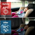 Car Magnetic Window Curtain – Premium Quality Ultimate UV Protection and Adjustable Fit for All Cars 4 Pcs Set - Image 3