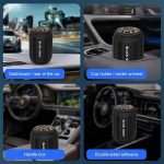 BLACK ODOR Premium Car Gel Air Freshener Stylish | Effective Long-Lasting Odor Eliminator & double-sided Tape | Car Interior Natural Fragrance Deodoriser (BO-08, 180g) (OUD Wood) - Image 3