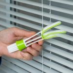1 Pcs Car Window Blind and Ventilation Cleaning Brush with Microfibre Sleeve Venetian Blind and Shutter Cleaning Brush Car Brush - Image 4