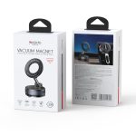 360 Rotation Foldable Clamp Arm Magnetic Vacuum Suction Cup Car Phone Holder Innovative Design - Image 2