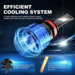 V3 Car LED Headlight Bulbs – 45W Super Bright | 30,000 Hours Long Lifespan - Image 2