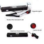 12V Car Dash Emergency Warning Strobe Red Blue Flasher Windshield Sucker LED light With Multiple Flashing Modes For All Cars, Emergency Vehicles, etc. (9 LED Red Blue White) - Image 4
