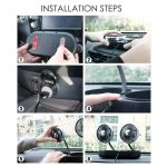 Car mini Cooling Fan Folding And 3 Speed 360° Rotatable USB Air Fan Outdoor Travel Home office - Image 5