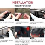 Car Magnetic Window Curtain – Premium Quality Ultimate UV Protection and Adjustable Fit for All Cars 4 Pcs Set - Image 2