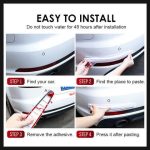 2pcs Car Bumper Protector Strip Guard Corner Protection Strips Scratch Protector Crash Anti Collision Auto Accessories - Image 2