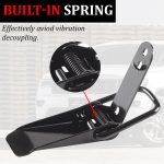 Car Bumper Security Hook Lock Clips Kit Quick Release Fasteners TRD Bumper Clips for Car Bumpers, Fenders, Trunk and Hatch Lids Compatible with All Cars (Set of 2) (TRD) - Image 2
