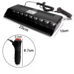 12V Car Dash Emergency Warning Strobe Red Blue Flasher Windshield Sucker LED light With Multiple Flashing Modes For All Cars, Emergency Vehicles, etc. (9 LED Red Blue White) - Image 5