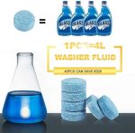Car Glass Cleaning Sheet,Window Clean for Auto,Windshield Wiper Fluid Solid Effervescent Tablet, Suitable for Any Family Car - Image 6