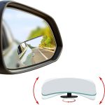 3R Car Wide Angle Blind Spot Rear Mirror Rectangle Convex 360 Degree (2 Pcs) for Car - Image 2