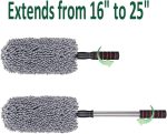 Soft Microfiber Car Duster Exterior with Extendable Handle, Car Brush Duster for Car Cleaning Dusting - Image 2