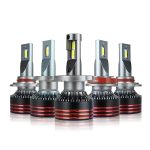 M8 Pro H27 DS Super Bright Car LED Bulbs, 300W 28000 Lumens, Warm White High-Performance Headlamp Bulb - Image 3