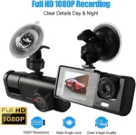 Dash Cam Front and Rear Inside, 1080P FHD Three Channels Dash Camera for Cars, WDR, G Sensor, Loop Recording, Parking Monitor, 24 Hours Recording - Image 5
