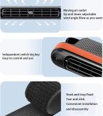 Portable USB Car Seat Air Circulator – 3-Speed Headrest Cooling Fan for Front & Backseat Passengers - Image 5