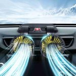 12V Dual Fan Head Car Air Circulator – Adjustable Dashboard Cooling Fan with 2 Speed Modes for Vehicle Interior - Image 5