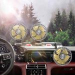 Triple Head Car Fan – 2-Speed USB/12V/24V Cooling Fan for Vehicle Interior, Home & Office Use - Image 6