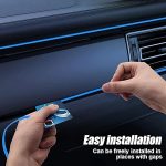 5M Ice Blue EL Wire Car Interior Light – Flexible Electroluminescent Ambient Lighting for Car Decoration, Universal Fit - Image 4