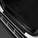 5cm × 5m Carbon Fiber Car Door Sill Protector – Waterproof Anti-Scratch Adhesive Protection Tape, Black - Image 3