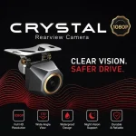 CRYSTAL 1080P Car Reverse Back Camera – Wide Angle Rear Parking Camera - Image 2