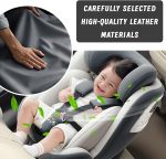 Multifunctional 5-in-1 Car Armrest Cushion – Heightened Leather Center Console Organizer with Dual Cup Holders, Phone & Tissue Holder, Storage Bag for Most Cars - Image 6